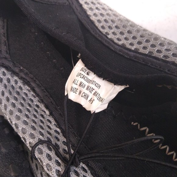 OT Revolution Size 8/9 Men's Pull On Swim/ Beach Shoes Black - New With Tag - Picture 8 of 9